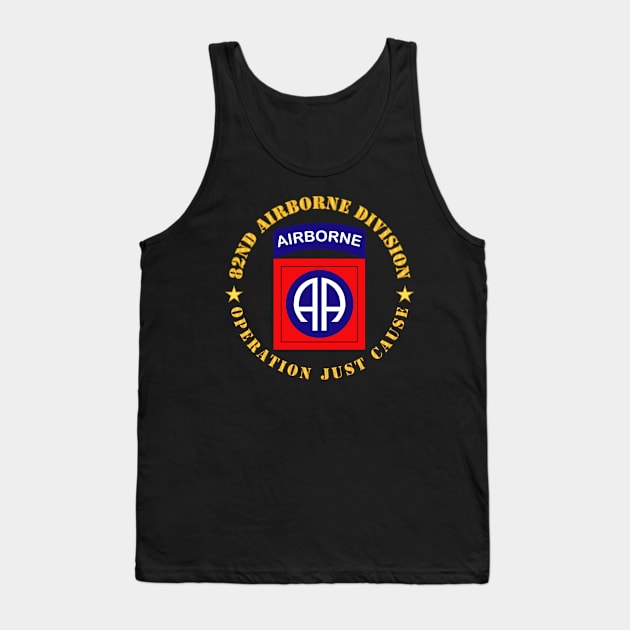 82nd Airborne Division - Operation Just Cause Tank Top by twix123844